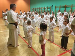 Po egzaminie karate w Kaliszu, A.D.2017