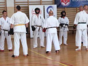 Kaliszanie na obozie szkoleniowym karate 2019